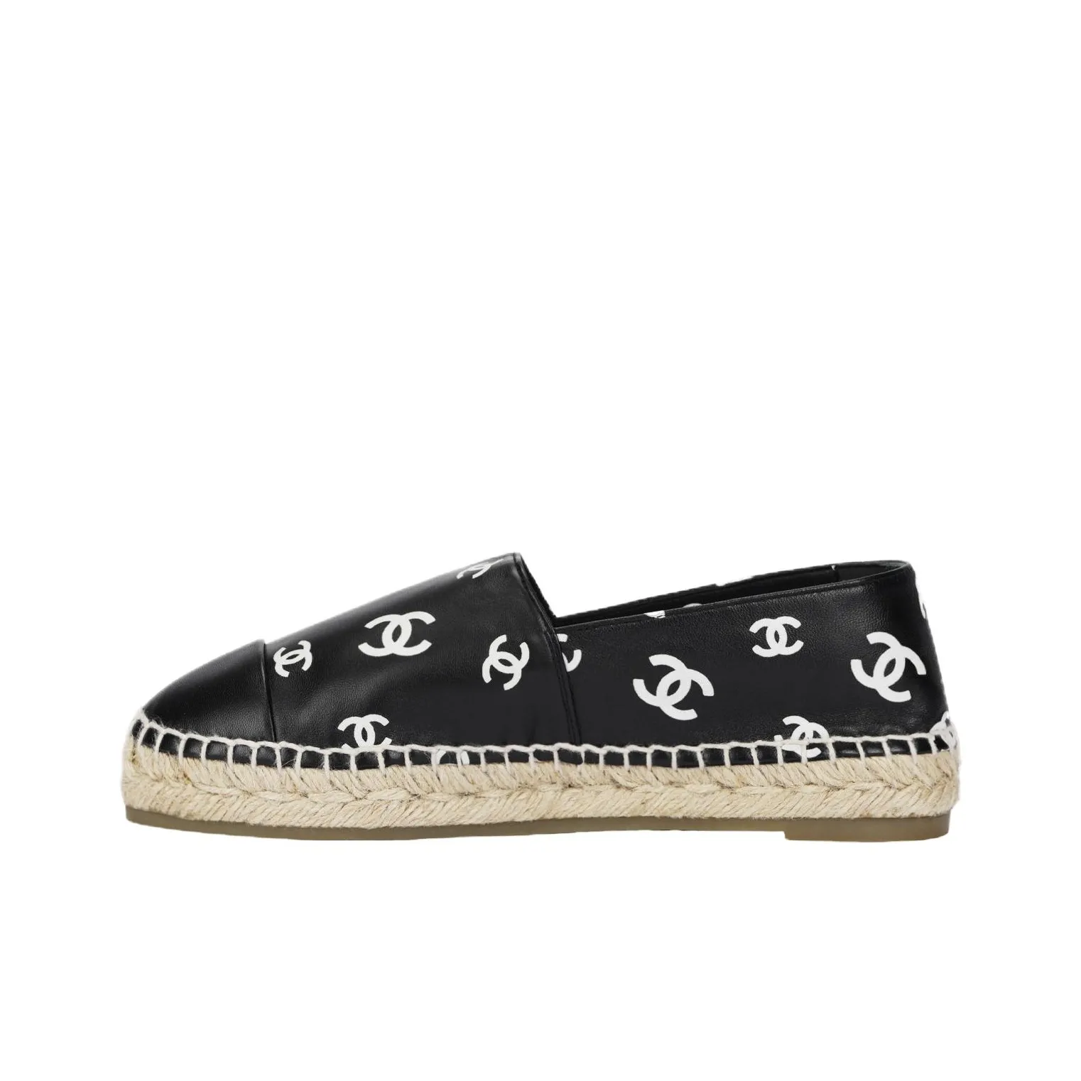 CHANEL Espadrilles Women's Black