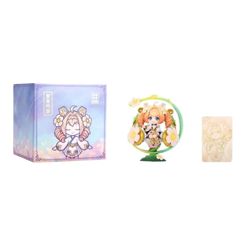 Honor of Kings Цай Вэньцзи Звездный Balladeer Чиби Фигурки