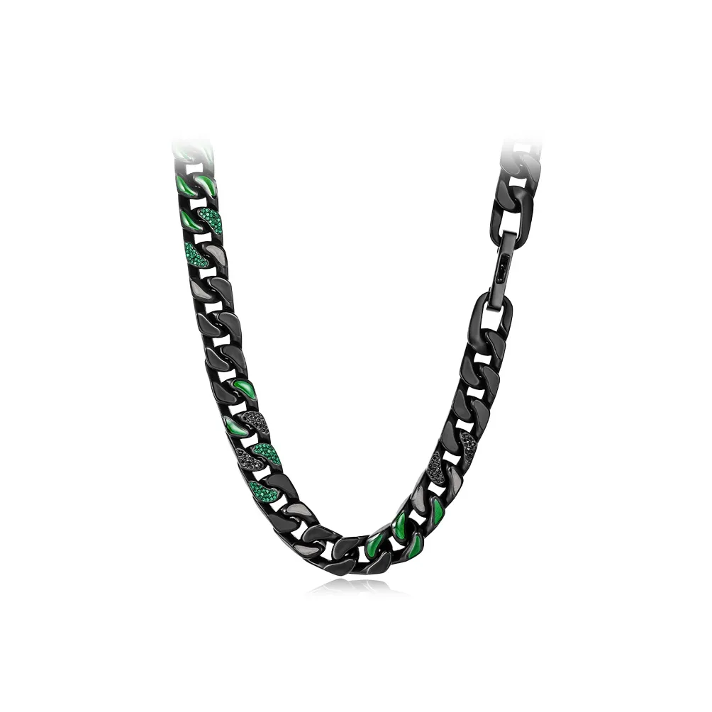 YOASOBI Unisex Hiphop Necklace Cuban HPC