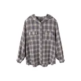 블루 화이트 체크