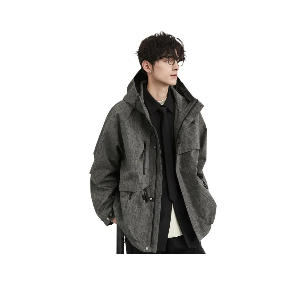 EARL JOEL Куртки Пальто Мужской Wasteland Серый