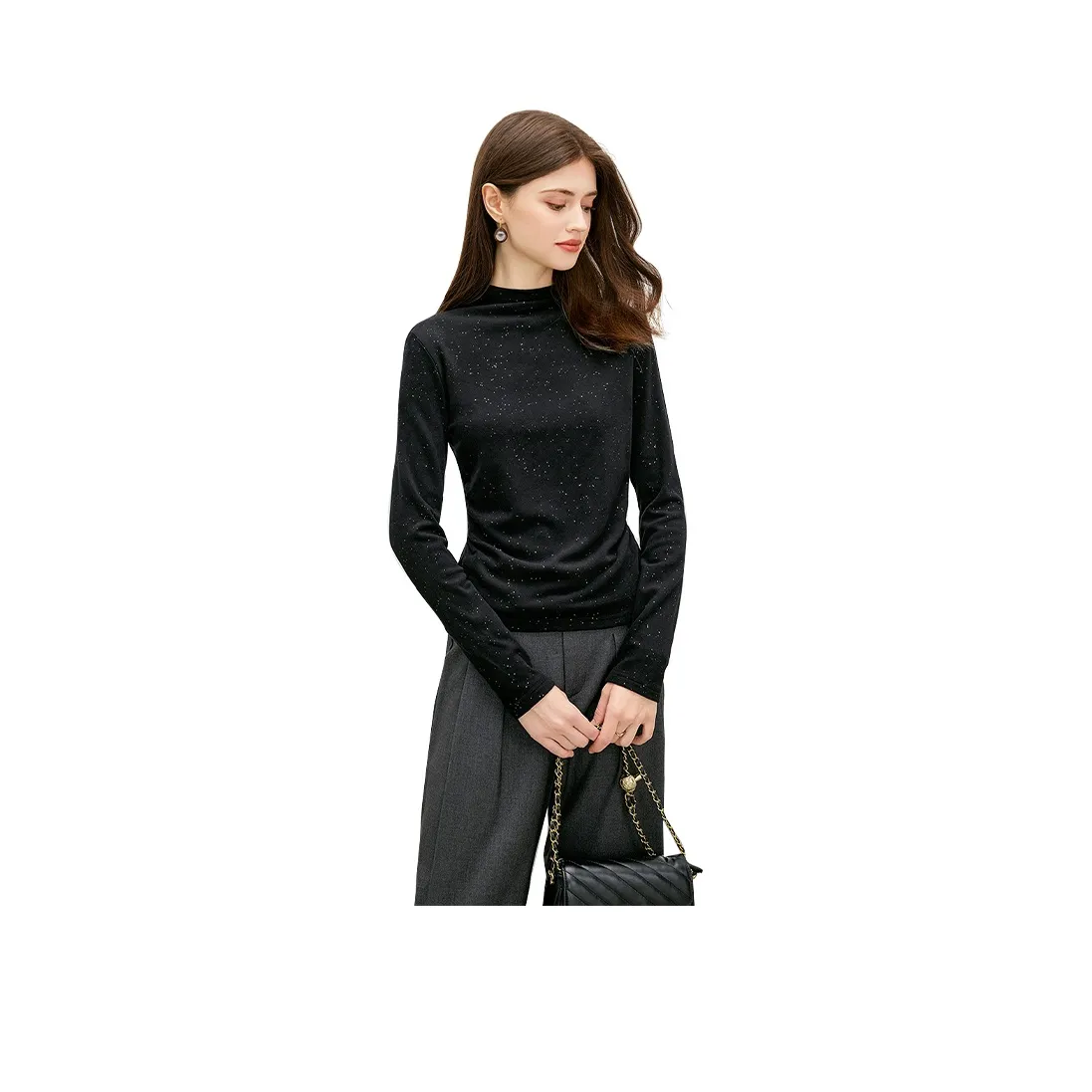 TOUCH Черные Женские Футболки