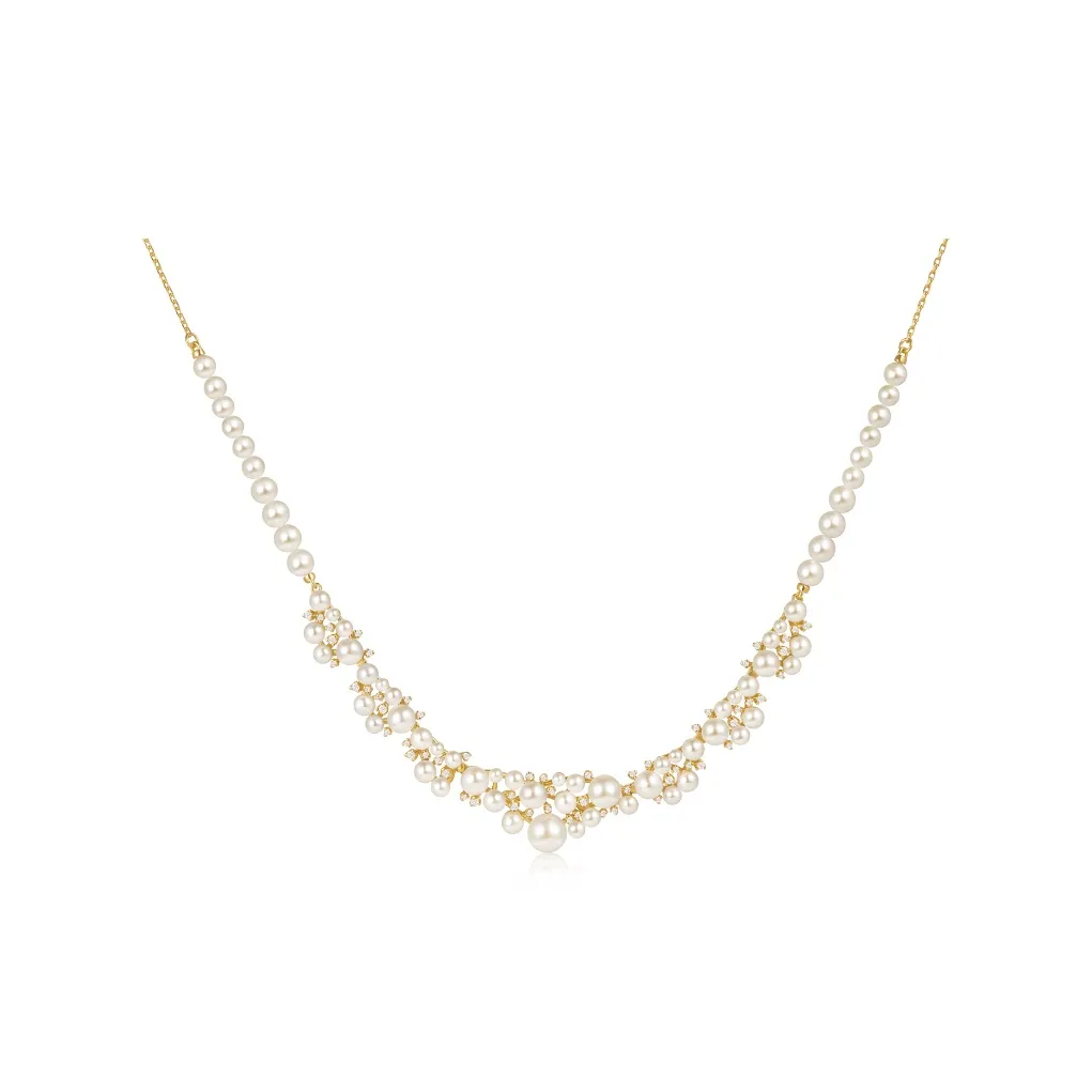 Amber Lollipop Shell Pearl Necklaces Women's
