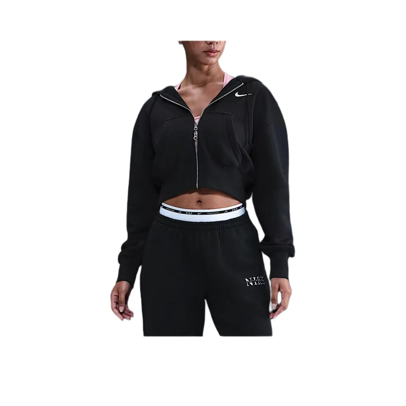 Nike Clothing Женские черные толстовки