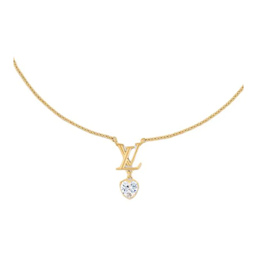 LOUIS VUITTON Lv Iconic Heart Necklace