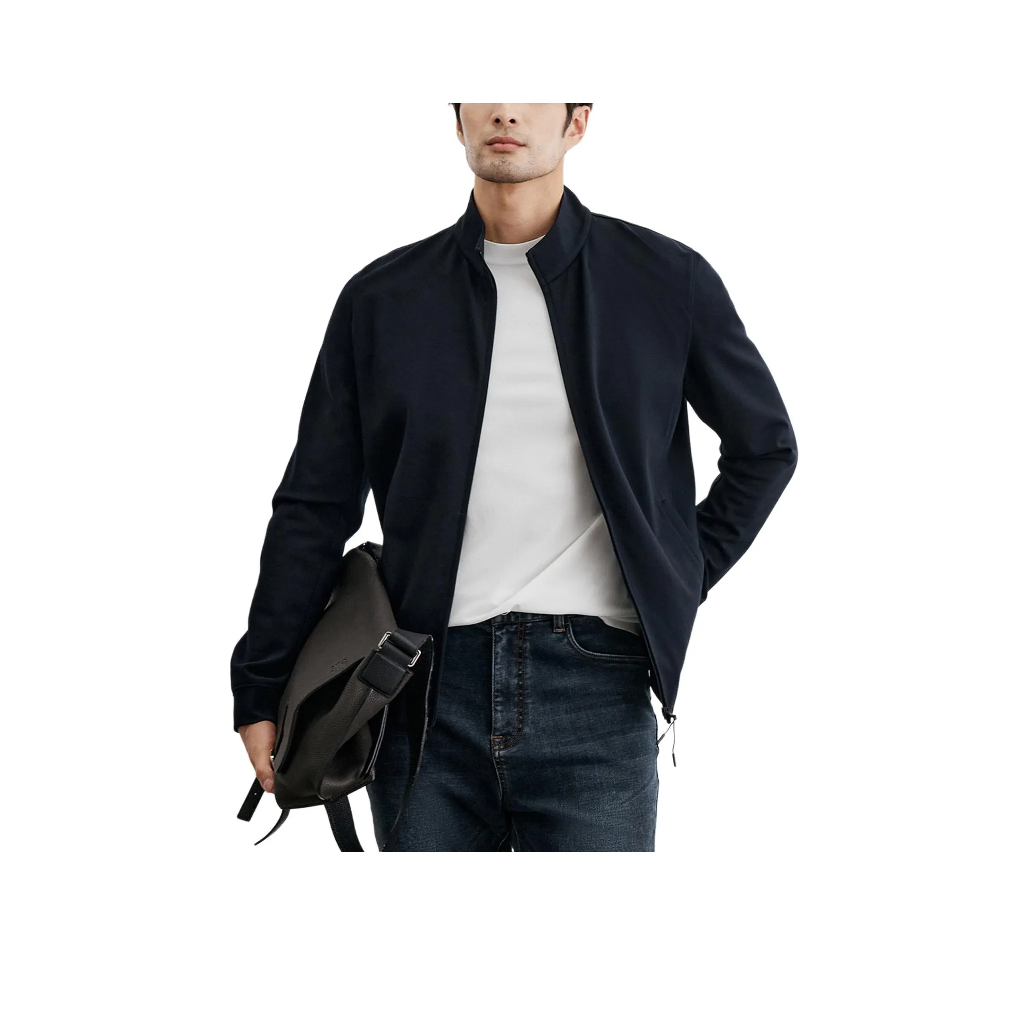 St. H Темно-синие мужские куртки