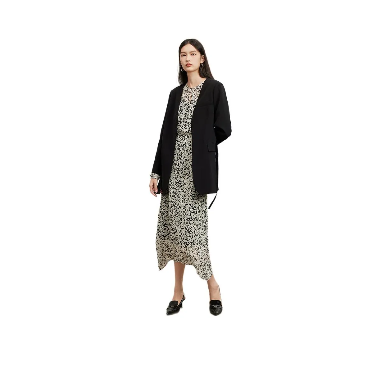 TKY SHOP Business Suit Women's Black