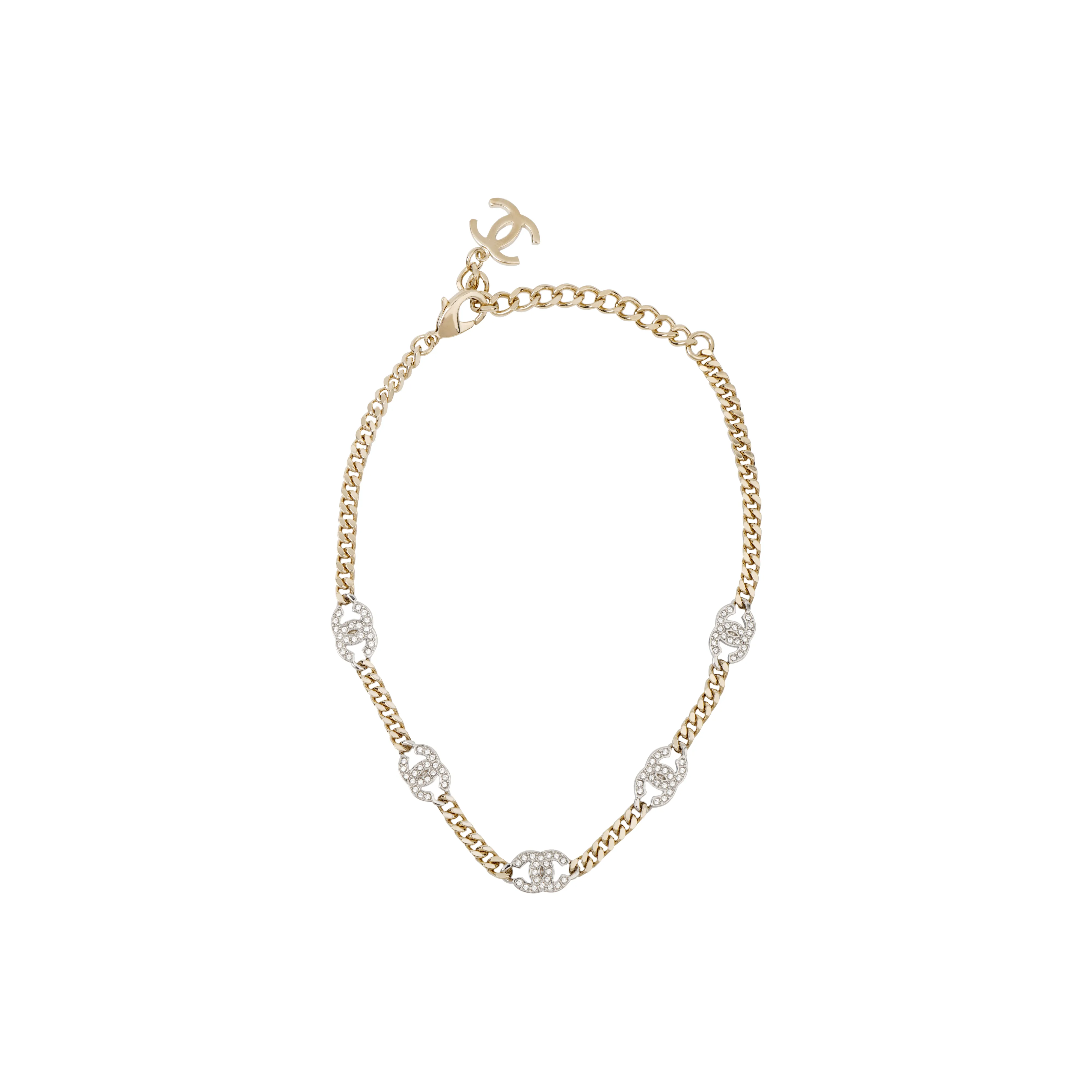 CHANEL Interlocking Choker Necklace