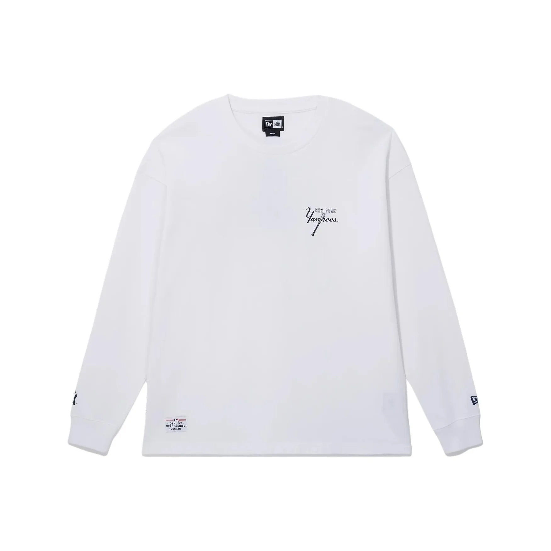 New Era Белая Унисекс Футболка