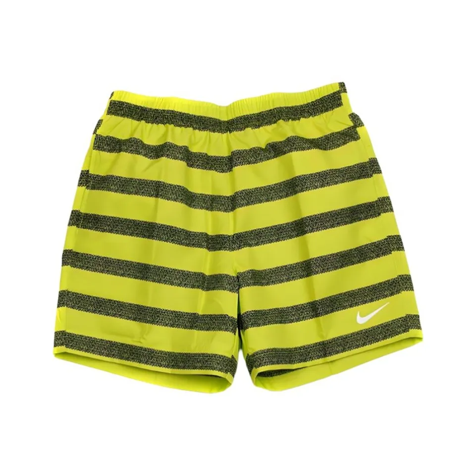 Nike Желтые Черные Полосы Мужские Повседневные Шорты