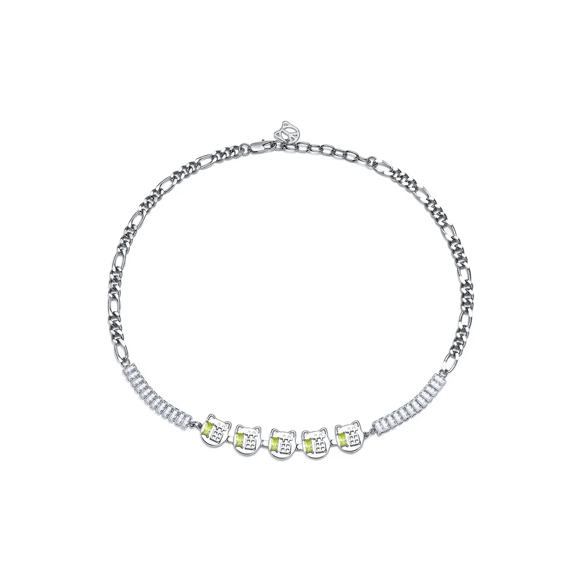 PEACE CAT Медные Ожерелья Унисекс