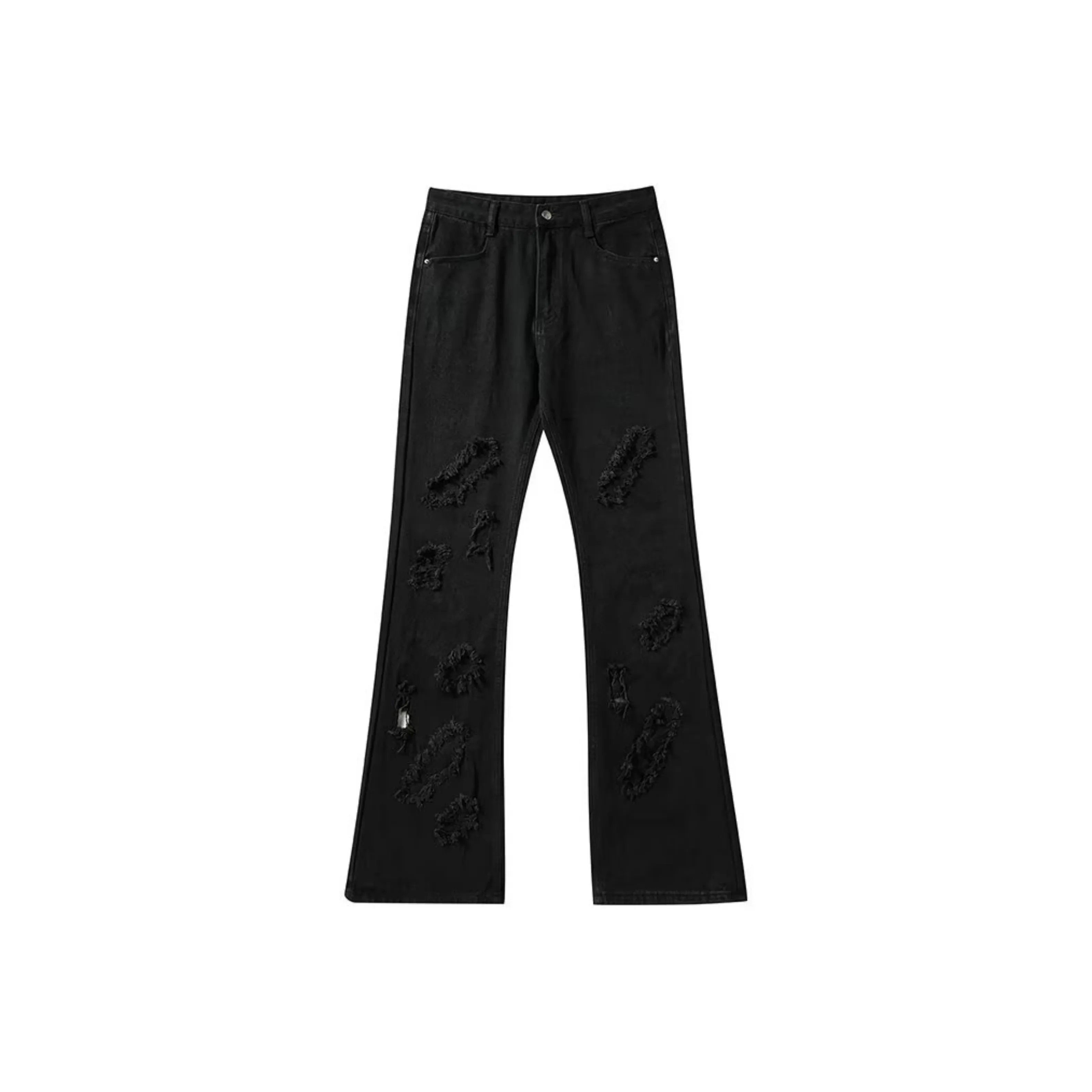 REXSHION Черные Унисекс Джинсы