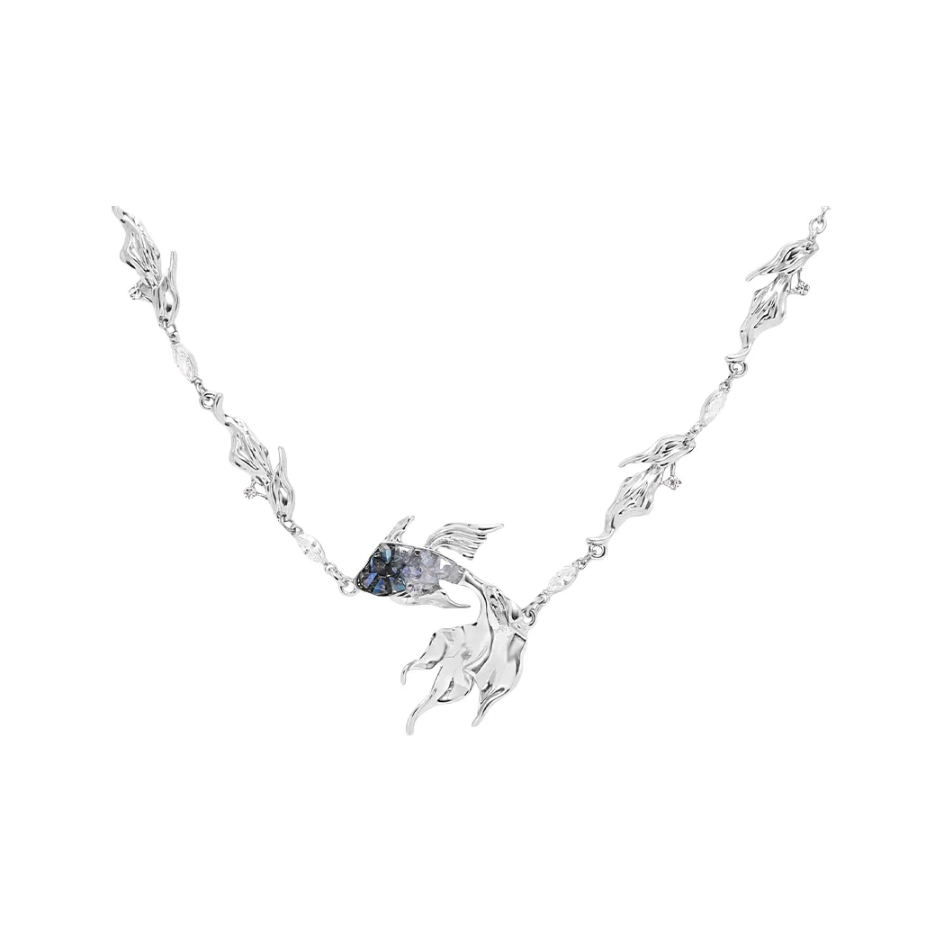 NUANTONG Сплав+Стекло+Циркон+Медный Ожерелье Женское