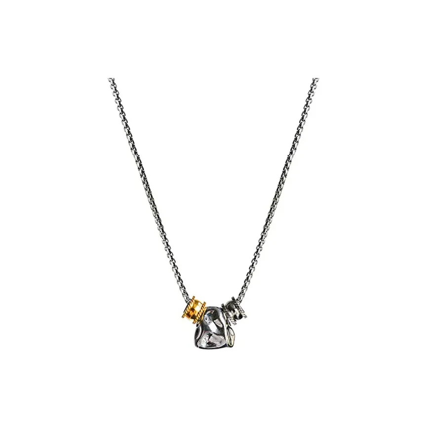 PUENTE Titanium Steel Collarbone Chain Men's