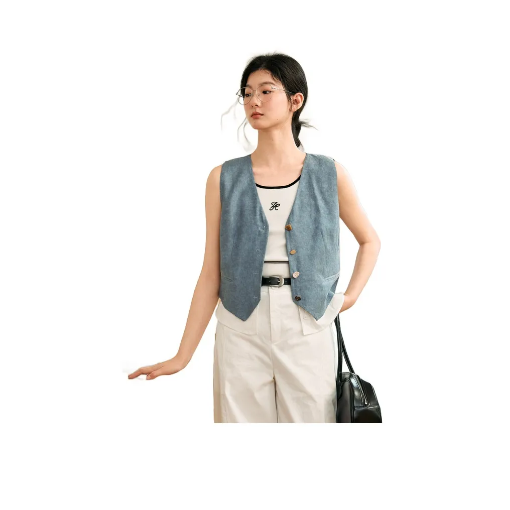 ZIHAN Vests Women's