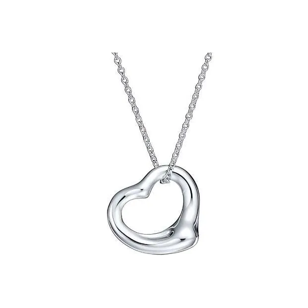 TIFFANY & CO. Elsa Peretti® 925 Sterling Silver Necklaces Women's Silver