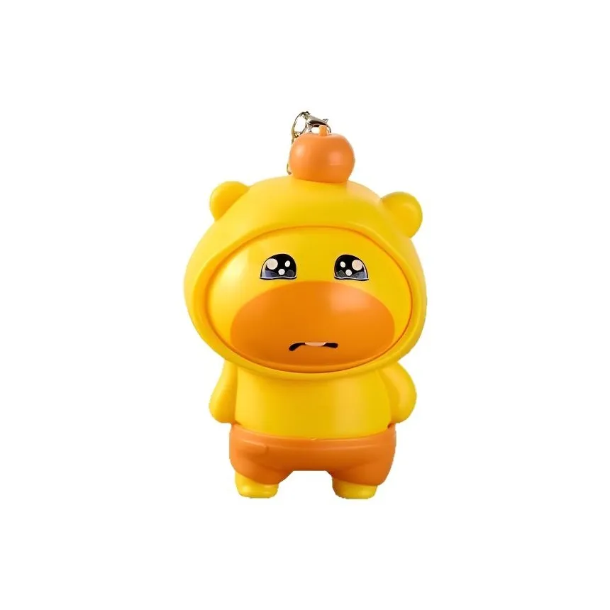 G.DUCKKIDS Press And SPIN Изменяющееся Лицо Capybara Lulu Изменяющееся Лицо Мультяшная Капибара Игрушки