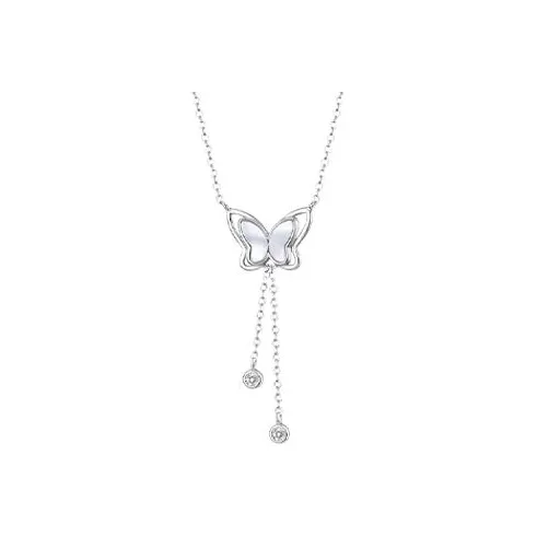 MUYAN Сплав Cut Out Ожерелье с бабочкой Женское