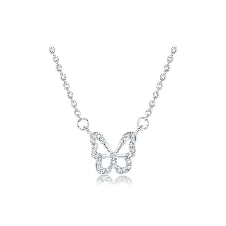 CARLHEIM S925 Silver Collarbone Chain Women's