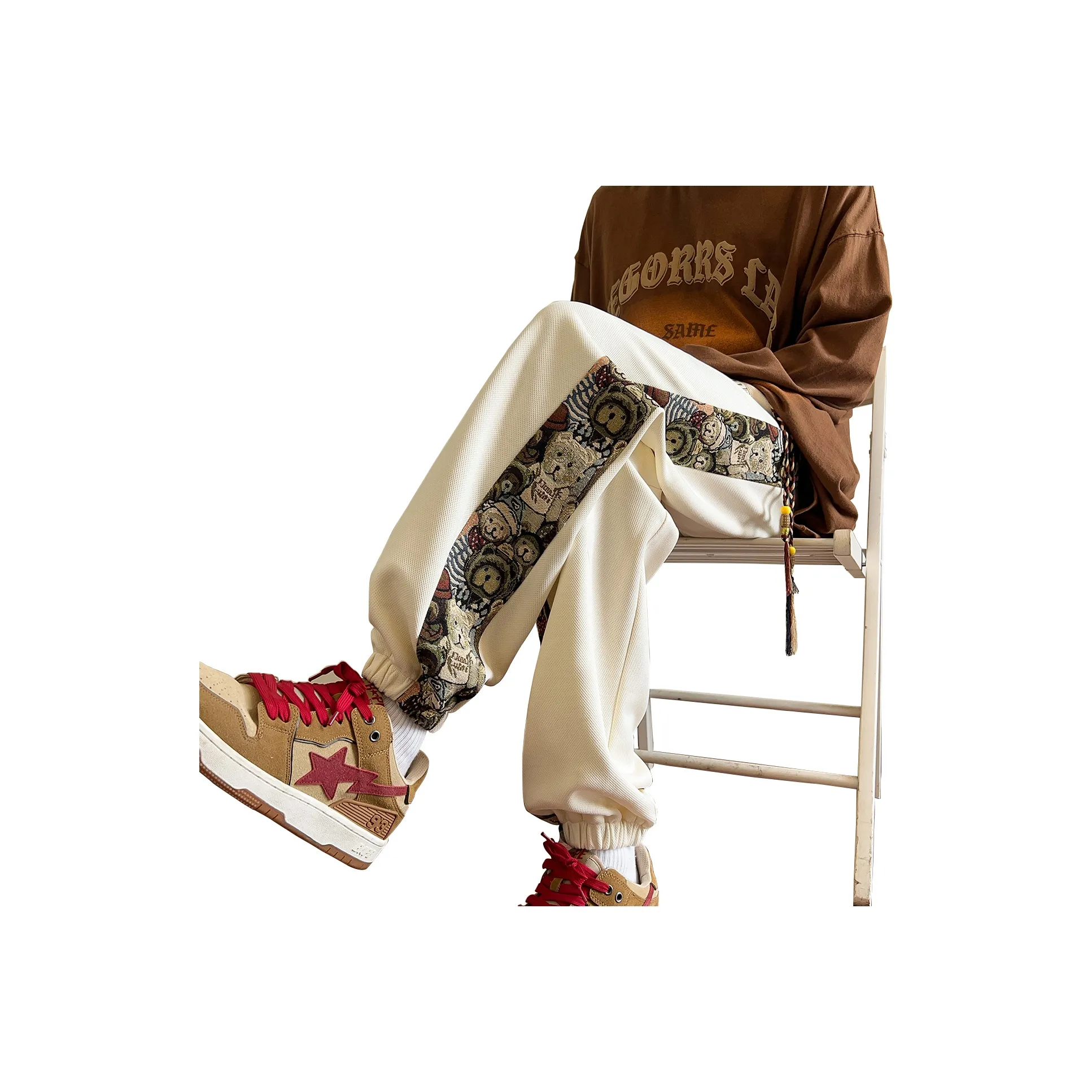 COMOWA Унисекс Повседневные Брюки