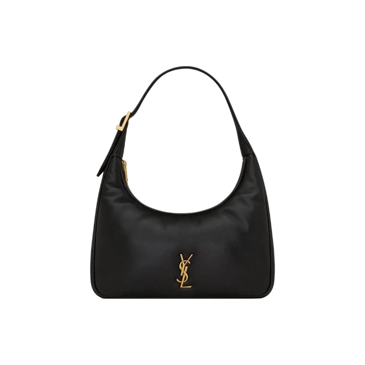 SAINT LAURENT Lambskin Vagabond Bag Handbag Shoulder Bag Mini Women's Black