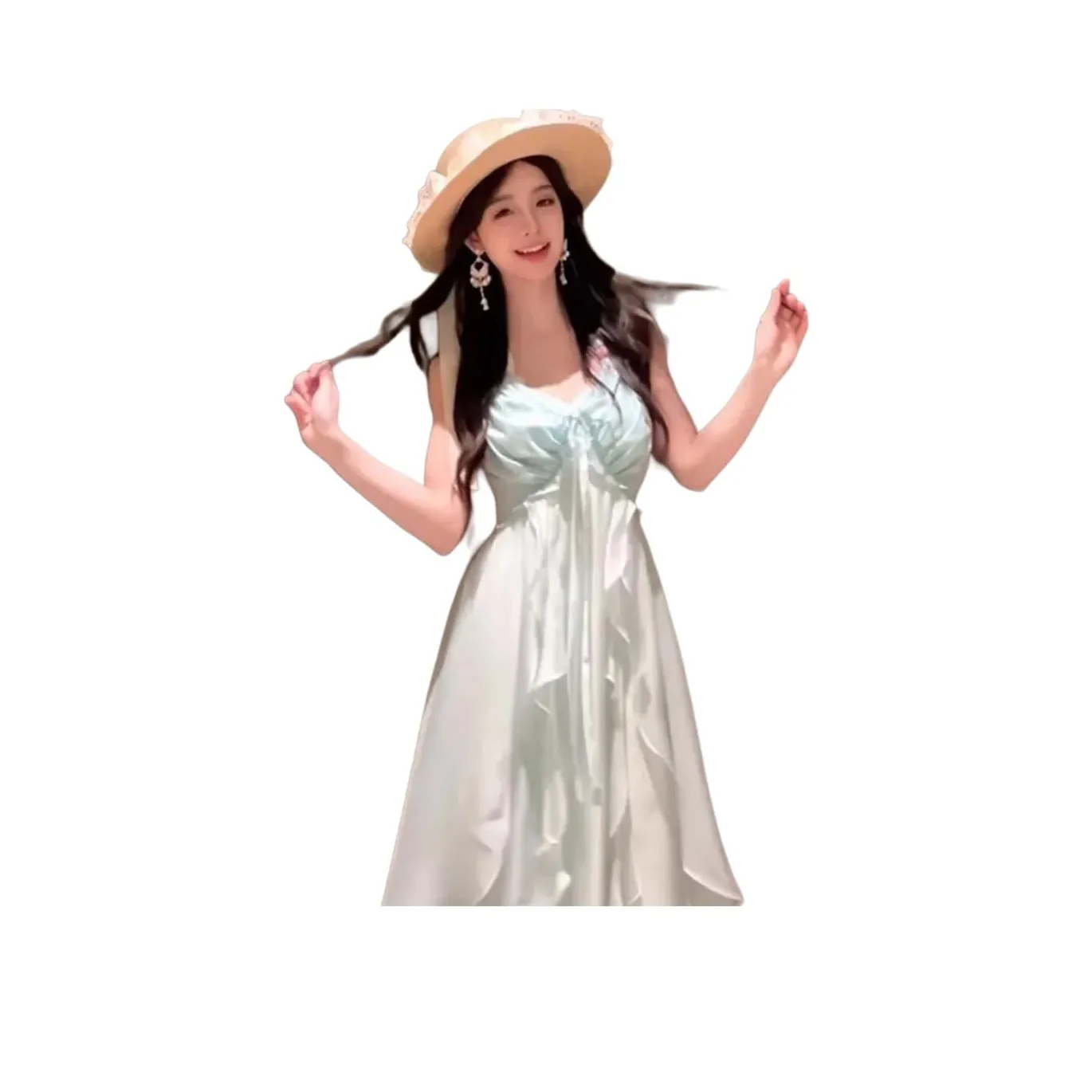 STGX Мятно-зеленый Женские Слиплатья