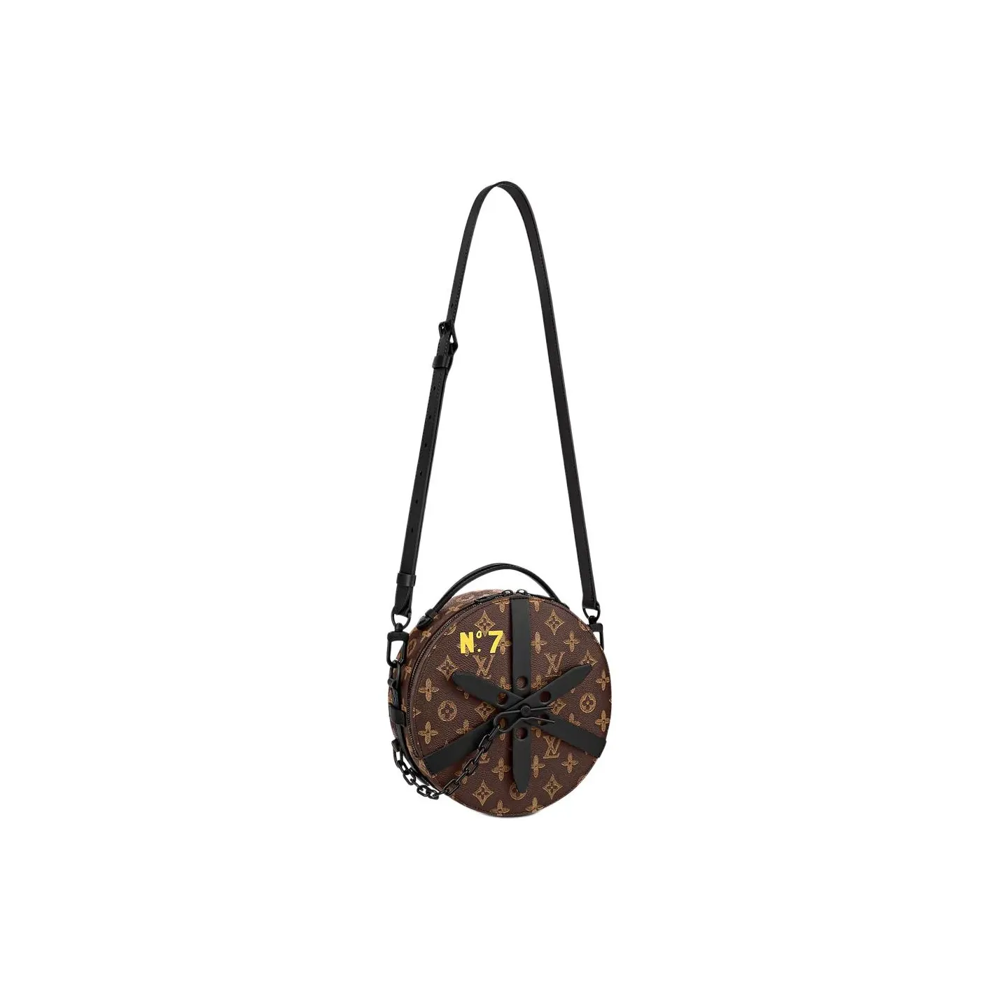 LOUIS VUITTON Wheel Box Monogram Brown
