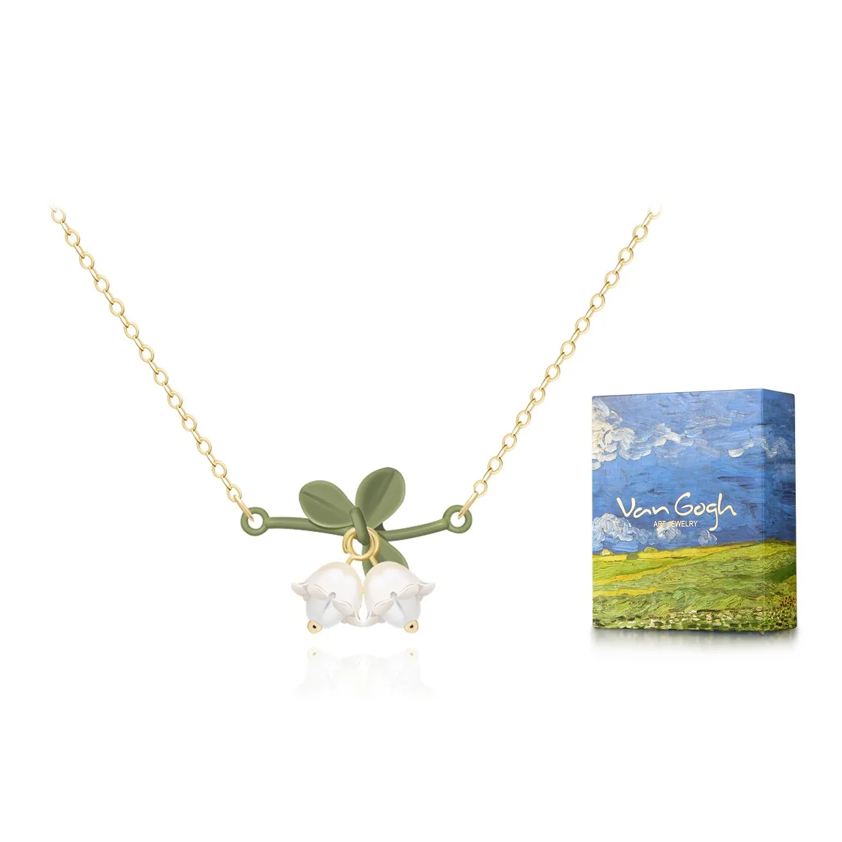 Ван Гог Смешанные Материалы Ожерелье Женское