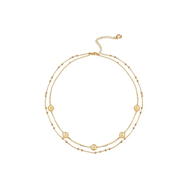 DAISY BEAUTY Медные Ожерелья Женские