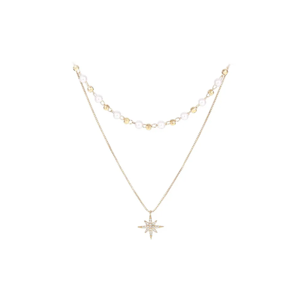 SHINE Copper, Crystal Diamond Necklaces Women's
