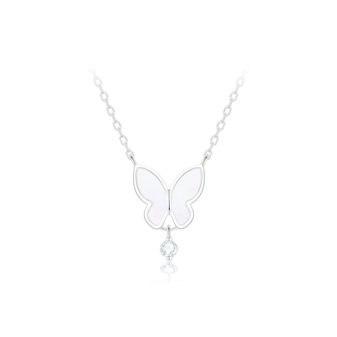 PRETTY DIARY S925 Silver Necklaces Women's