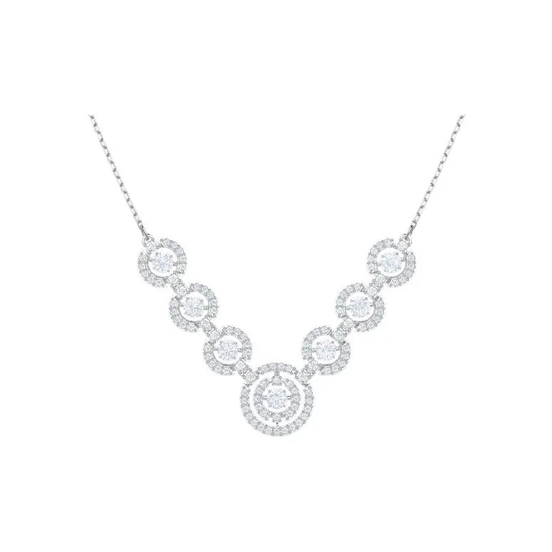 Swarovski Sparkling Dance Кристальные Ожерелья Белый Женские