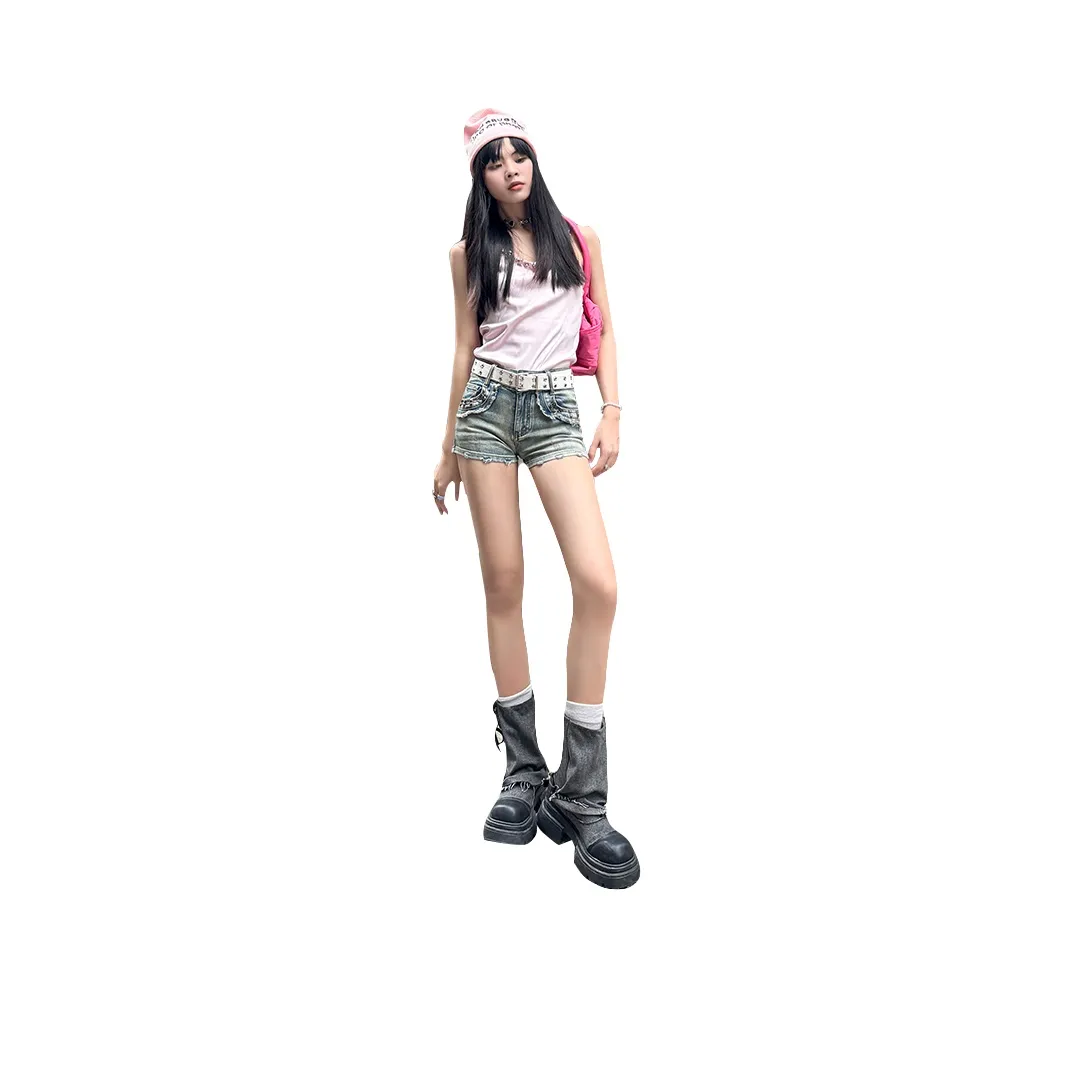 ZAZN Denim Shorts Women's Vintage Blue