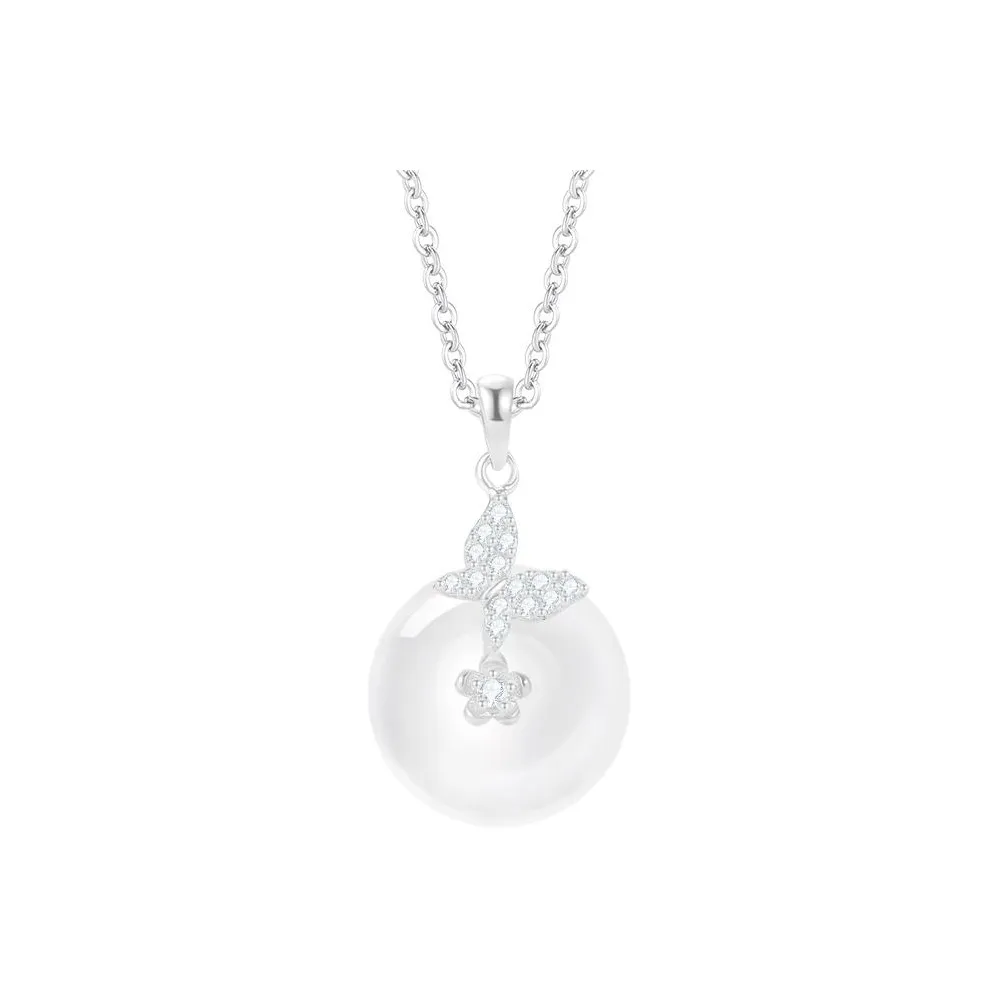 PRETTY DIARY S925 Silver Necklaces Women's