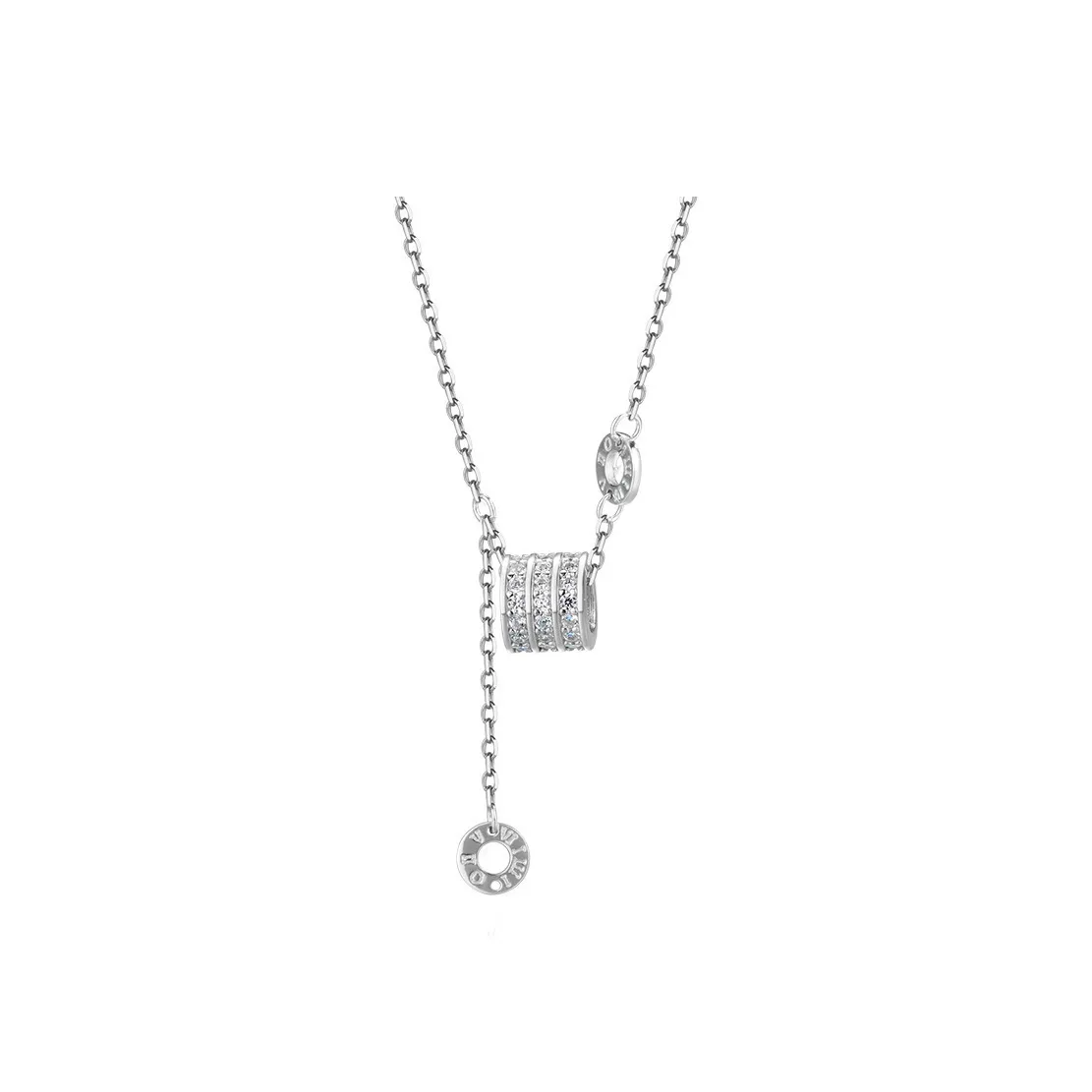 CENTURY&KINDLE Titanium Steel Necklaces Unisex