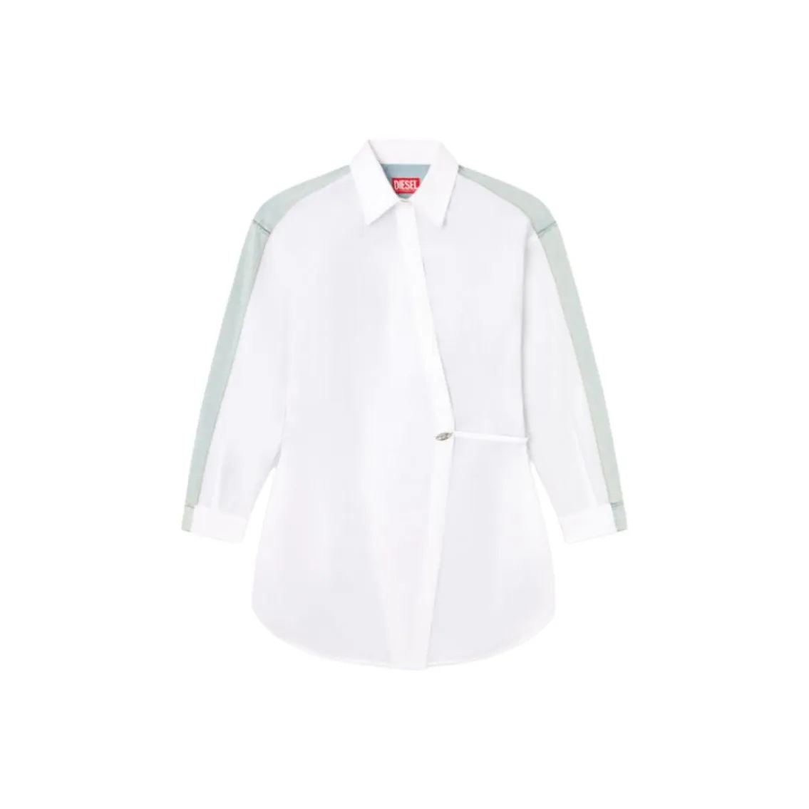 DIESEL D Elphi Den Wrap Shirt Dress