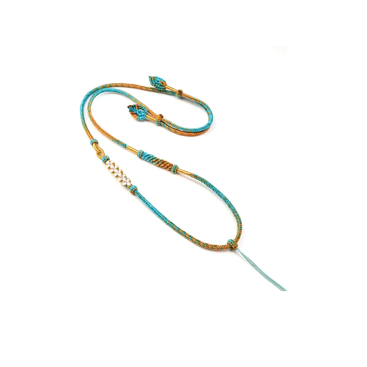 Moon Jewelry Плетеные Ожерелья из Веревки Унисекс