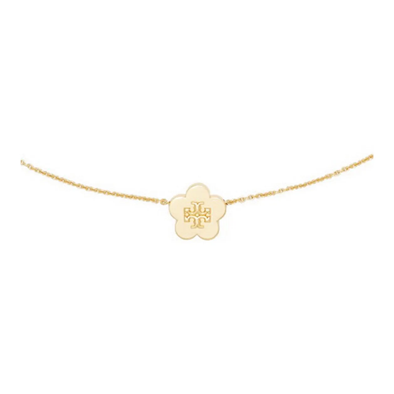 TORY BURCH Kira Flower Pendant Necklace