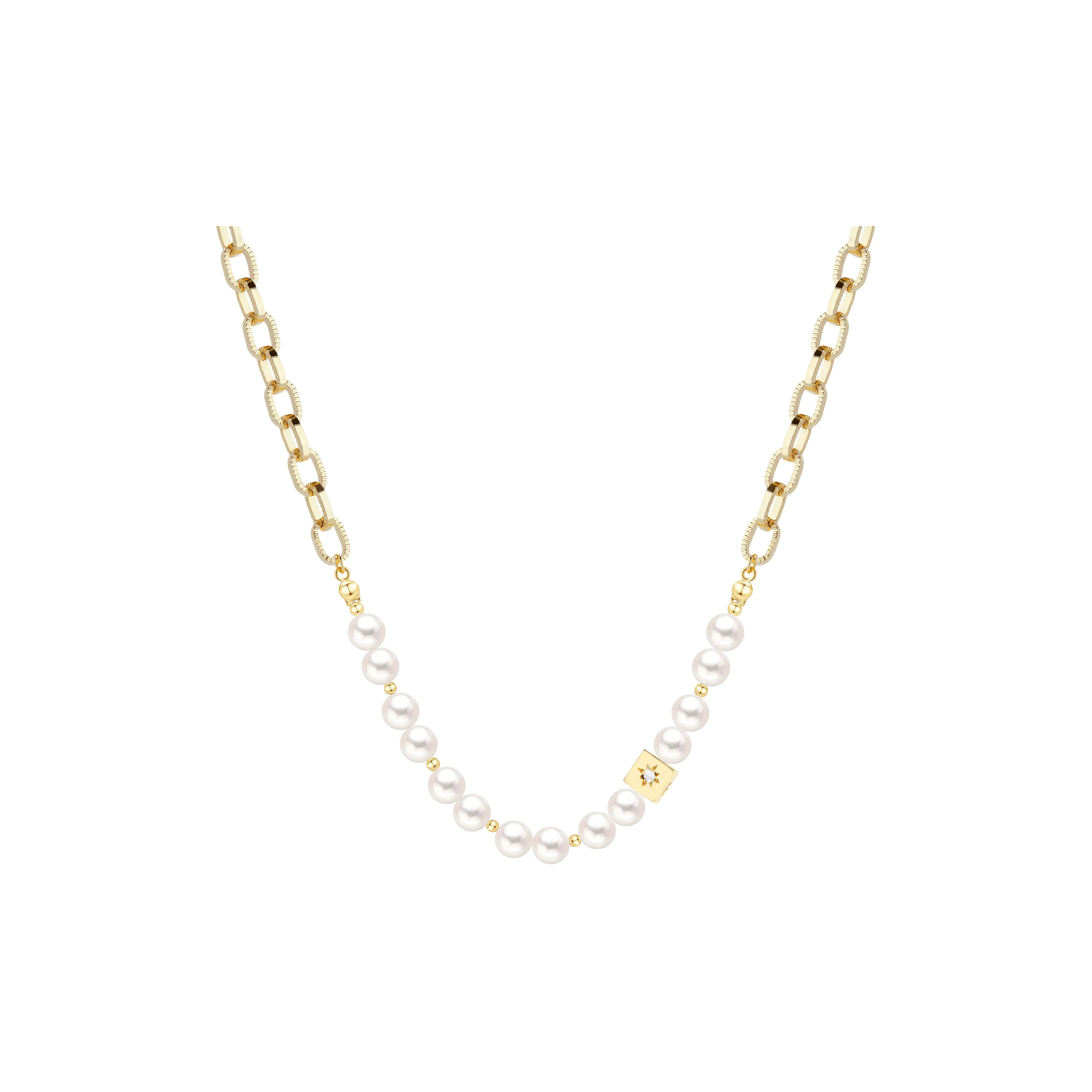 CHARLOTTE RAFFAELLI· Латунь Жемчужная раковина Ожерелье Женское Золото