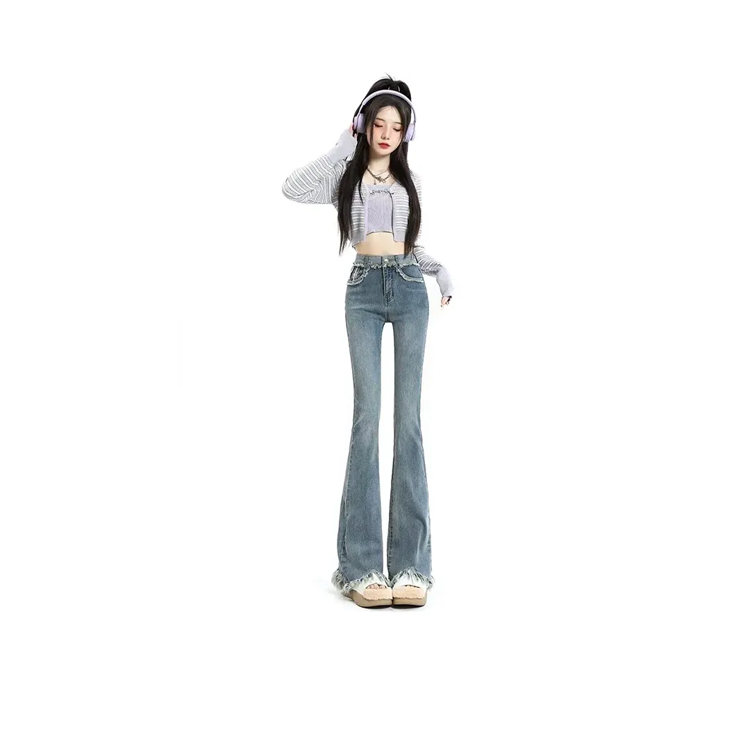 La Chapelle Светло-Синие Женские Джинсы