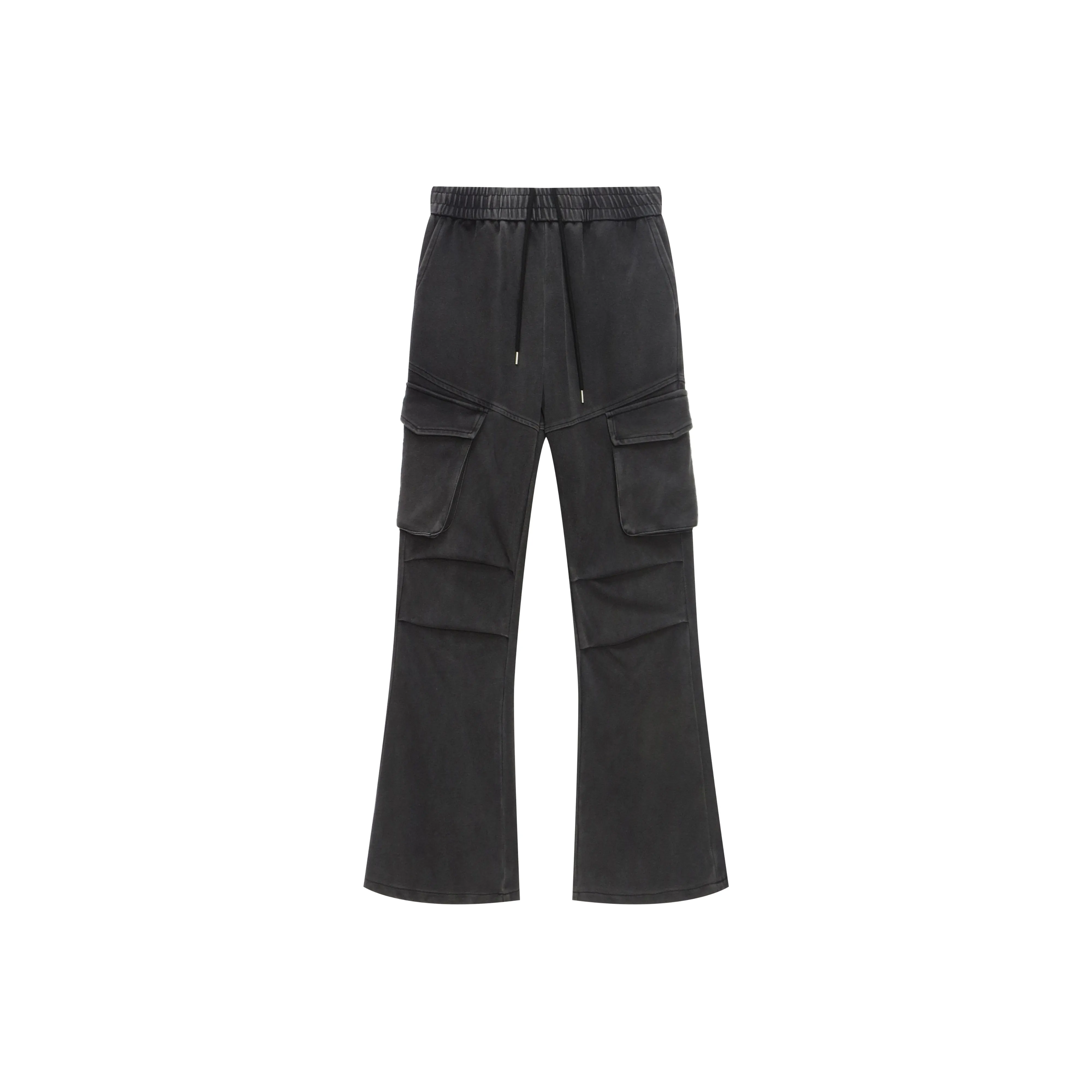 VPDP Мытый серый Унисекс Вязаные Тренировочные брюки