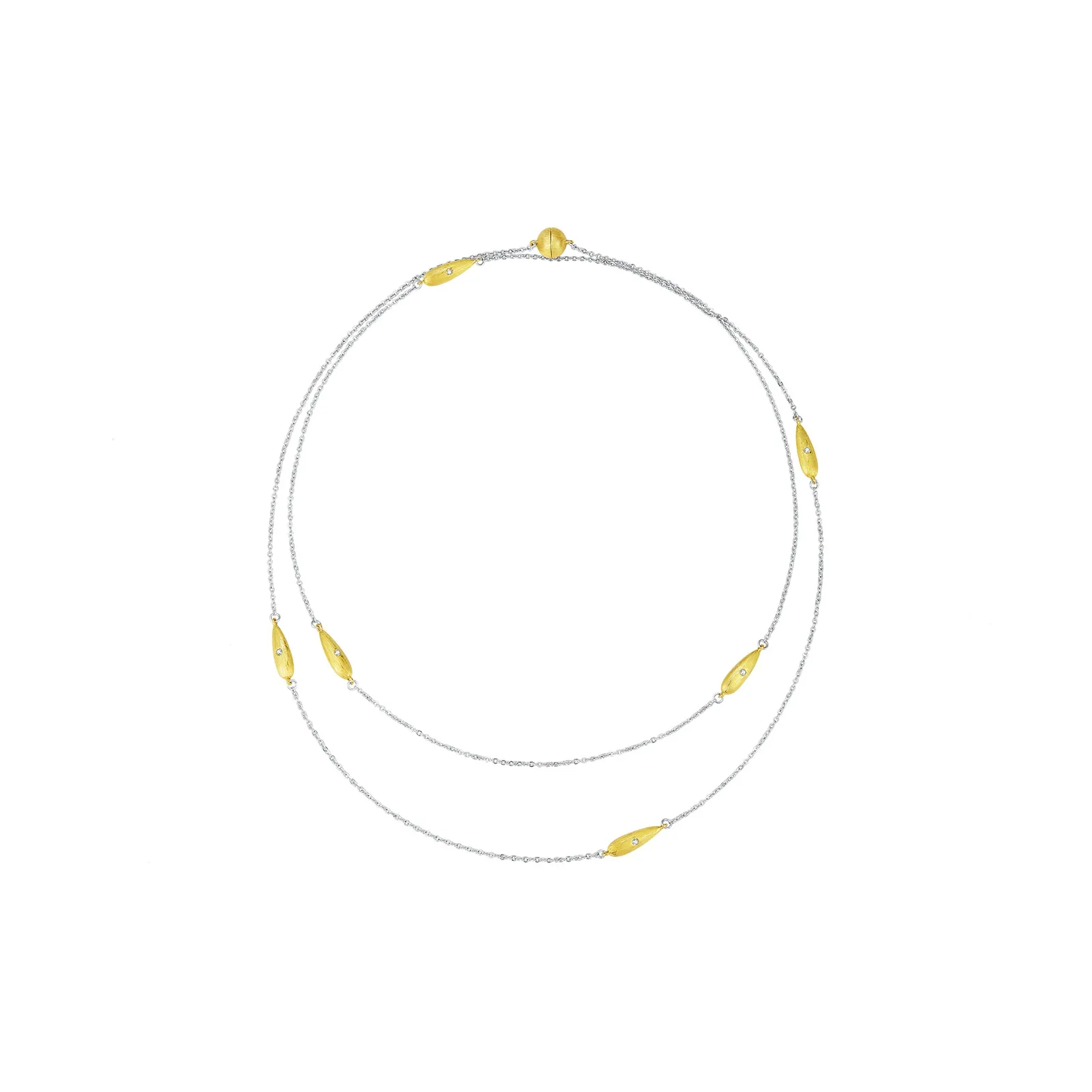 ZEGL Copper Plated With 14k Gold Necklaces Women's