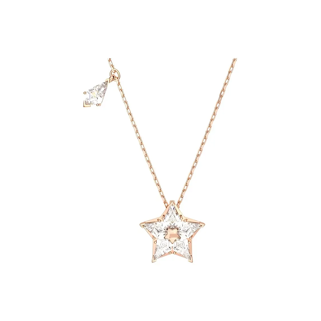 Swarovski Rose Gold Tone Plated Necklaces Women's