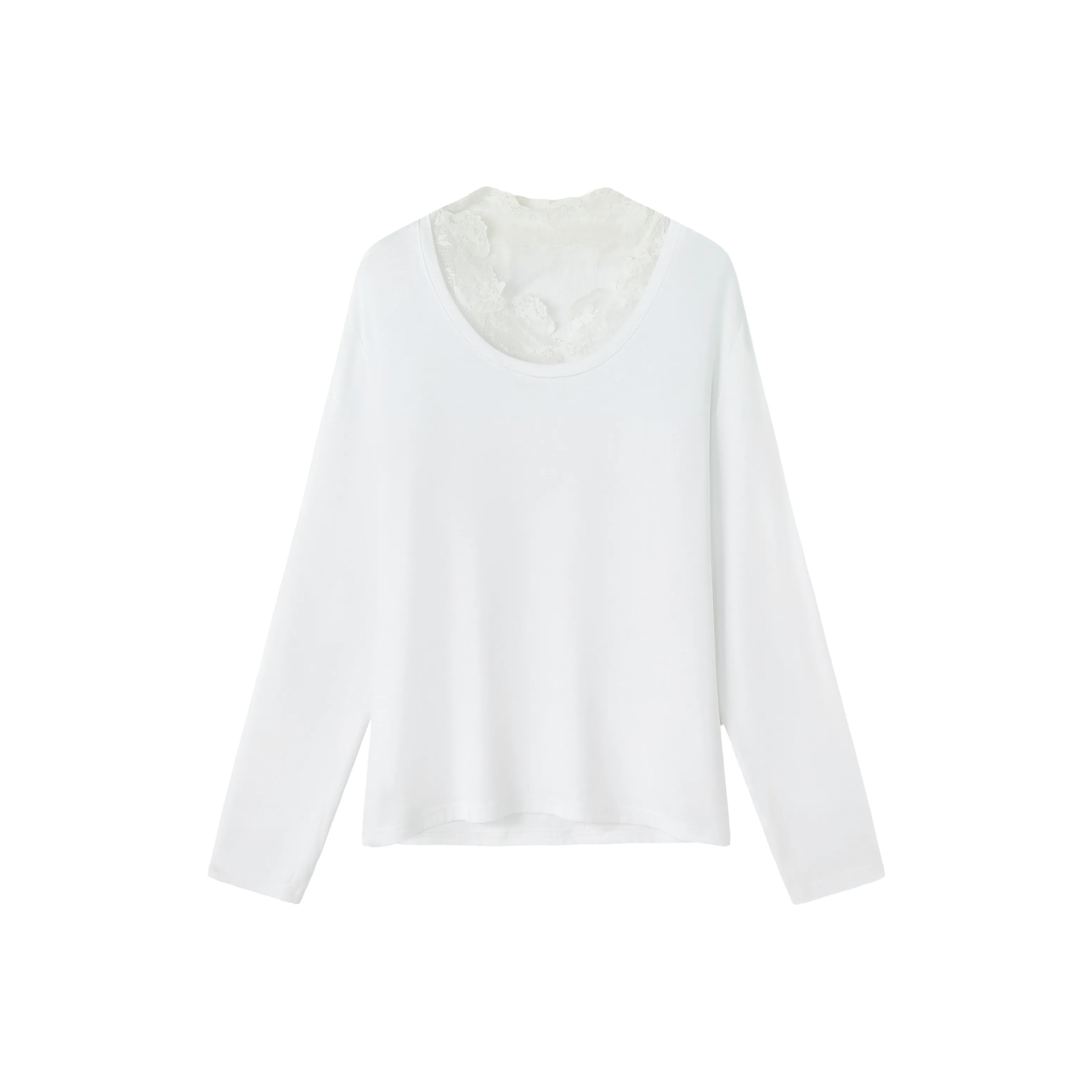 DX.DAXI Экрю Женские Футболки