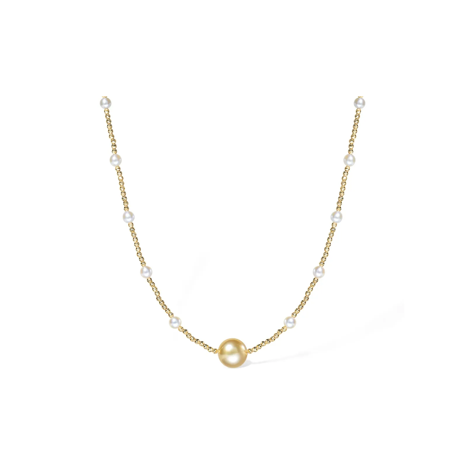 AKOYA Saltwater Pearl Necklace 0898 Women's
