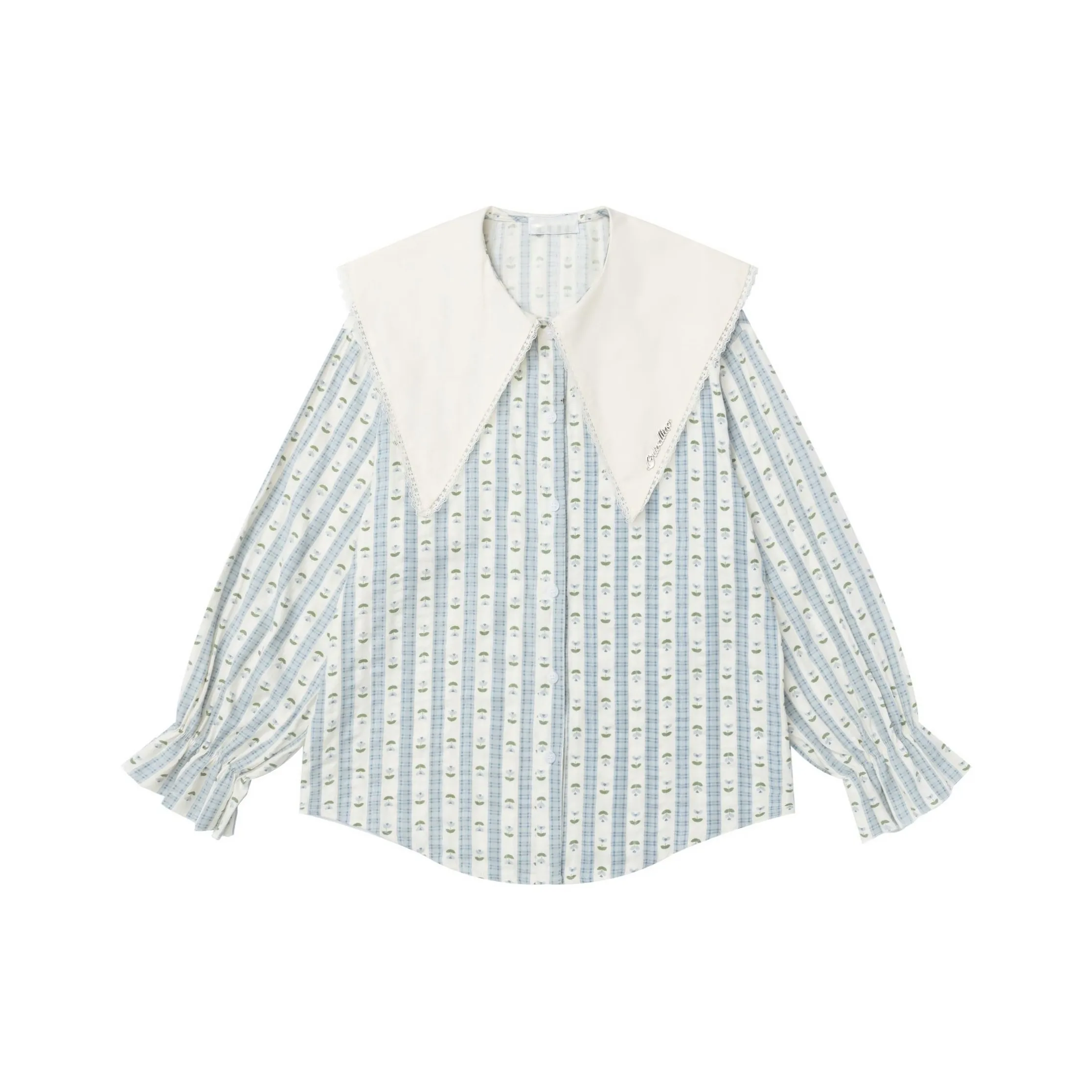 Vine Color Длинный рукав рубашка женские