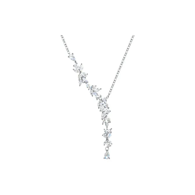 FANCI S925 Silver Fully Set With Gemstones Necklaces Women's