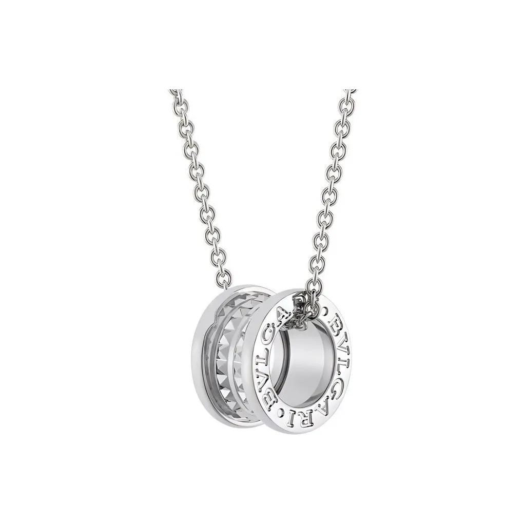 BVLGARI Save The Children Charity Collection 925 Sterling Silver Necklaces Unisex Silver