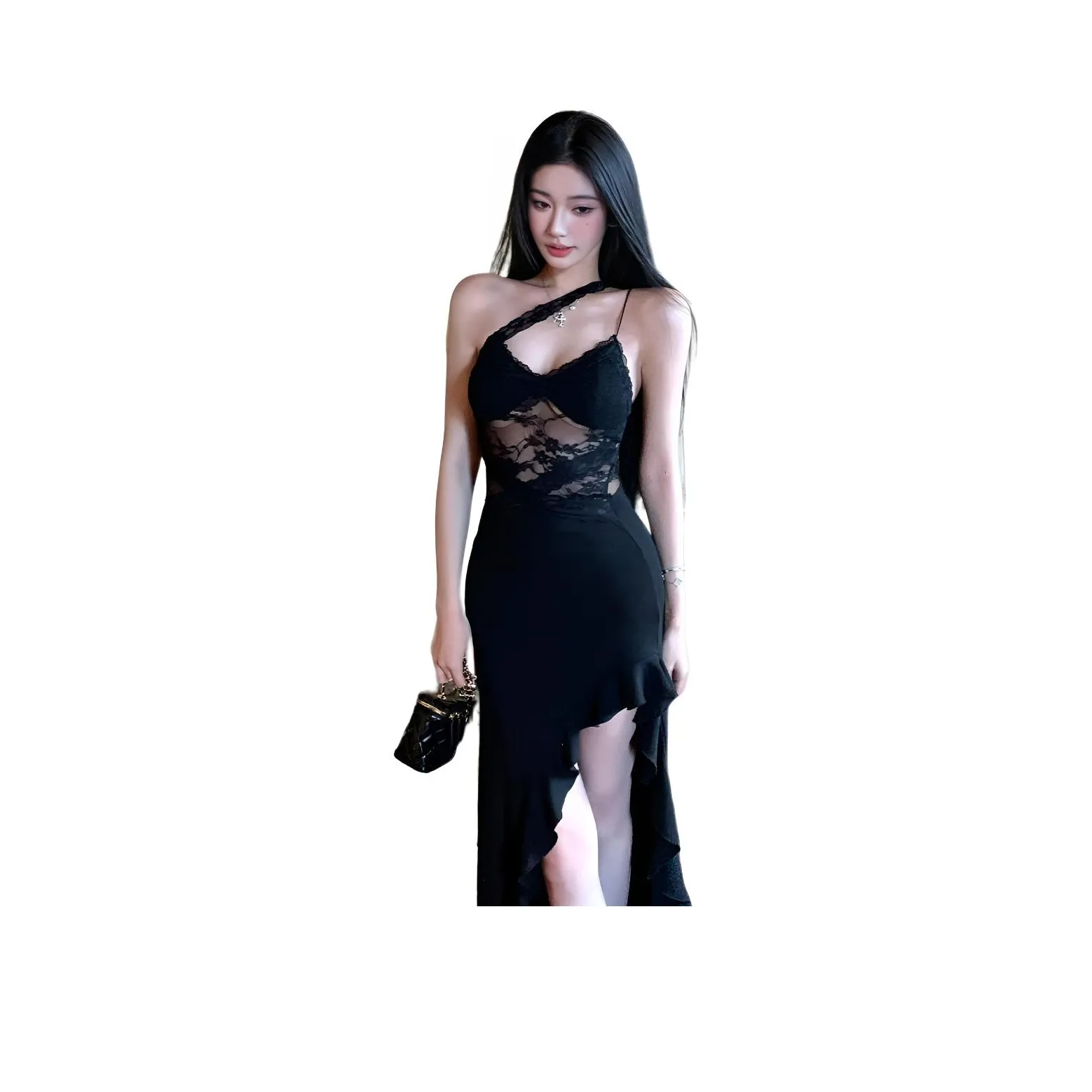 PEA Короткий рукав Платье Женское