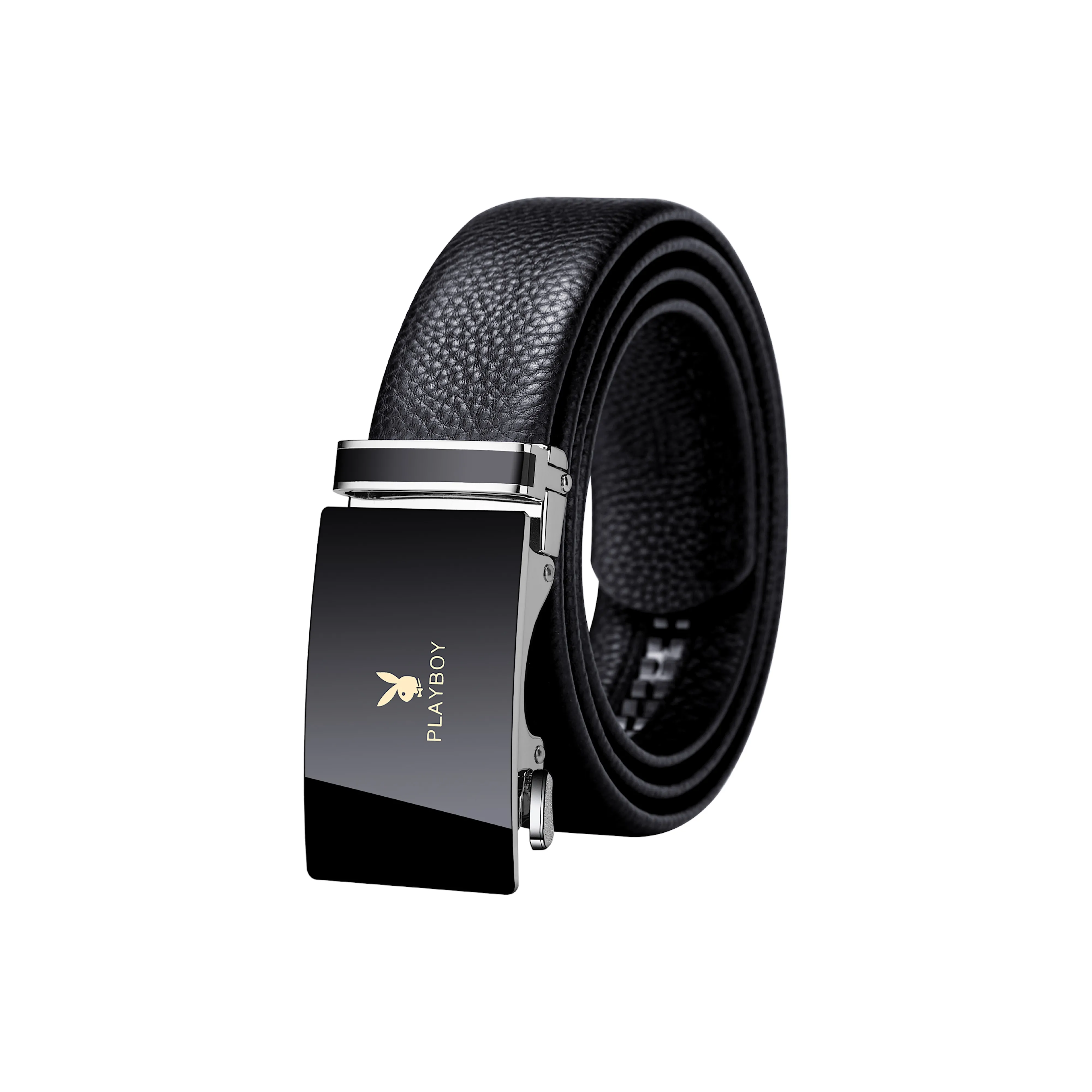 Ремни PLAYBOY Collaboration из лицевой коровьей кожи мужские 3,5 см